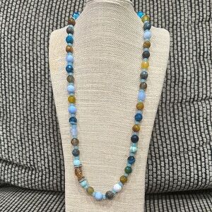 Ocean Hues Beaded Necklace